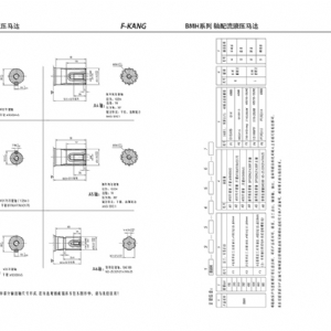 BMH系列摆线液压马达