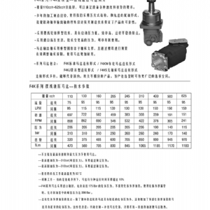 F4K系列摆线液压马达