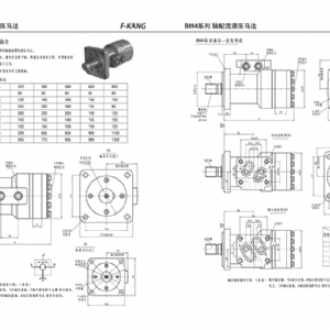 BM4系列摆线液压马达