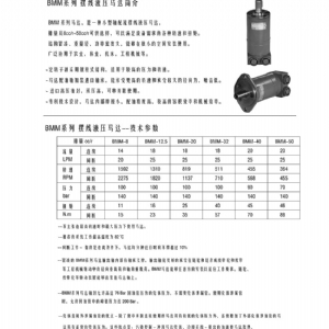 BMM系列摆线液压马达